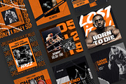 Boxing Instagram Templates, a Social Media Template by Azruca (Thumbnail 7 of 11)