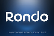 Rondo - Bold Geometric Display Font, a Sans Serif Font by OWPictures (Thumbnail 1 of 10)