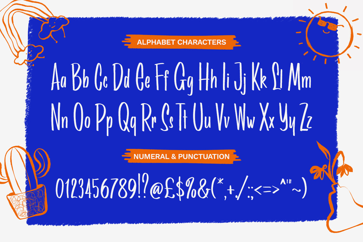 Hello Cutesy – Cute Handwritten Font, a Handwritten Font by Unicode Studio (Photo 9 of 10)