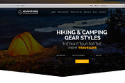 Adventures and Tour PSD Template, a Websites & App Template by ewises (Thumbnail 2 of 15)