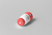 Supplement Jar & Box Mock-up, a Product Mockup by zippypixelstudio (Thumbnail 11 of 12)