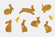 Mille-fleurs. Happy Easter, a Decorative Illustration by olga.korneeva (Thumbnail 5 of 15)