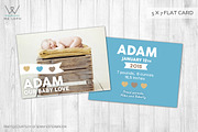 New Born Card Template - Baby Box -, a Card Template by We♡Loph
