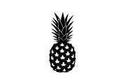 Pineapple Silhouette Vector Bundle, an Illustration by jahid234 (Thumbnail 27 of 51)