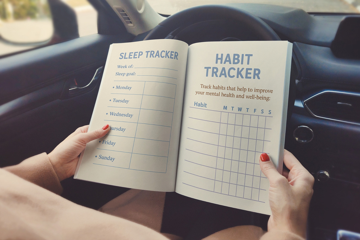 Anxiety & Depression Workbook, a Stationery Template by Designmela01 (Photo 3 of 5)