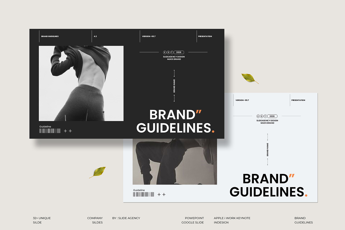 Brand Guidelines Presentation Templa, a Presentation Template by Slide-Agency (Photo 1 of 13)