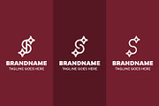 Letter S Star Luxury Simple Logo, a Branding & Logo Template by Pray Art Design Studio (Thumbnail 2 of 2)