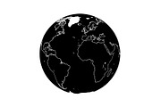 World Map Globe Vector Icon Bundle, an Illustration by Designs_River (Thumbnail 13 of 51)