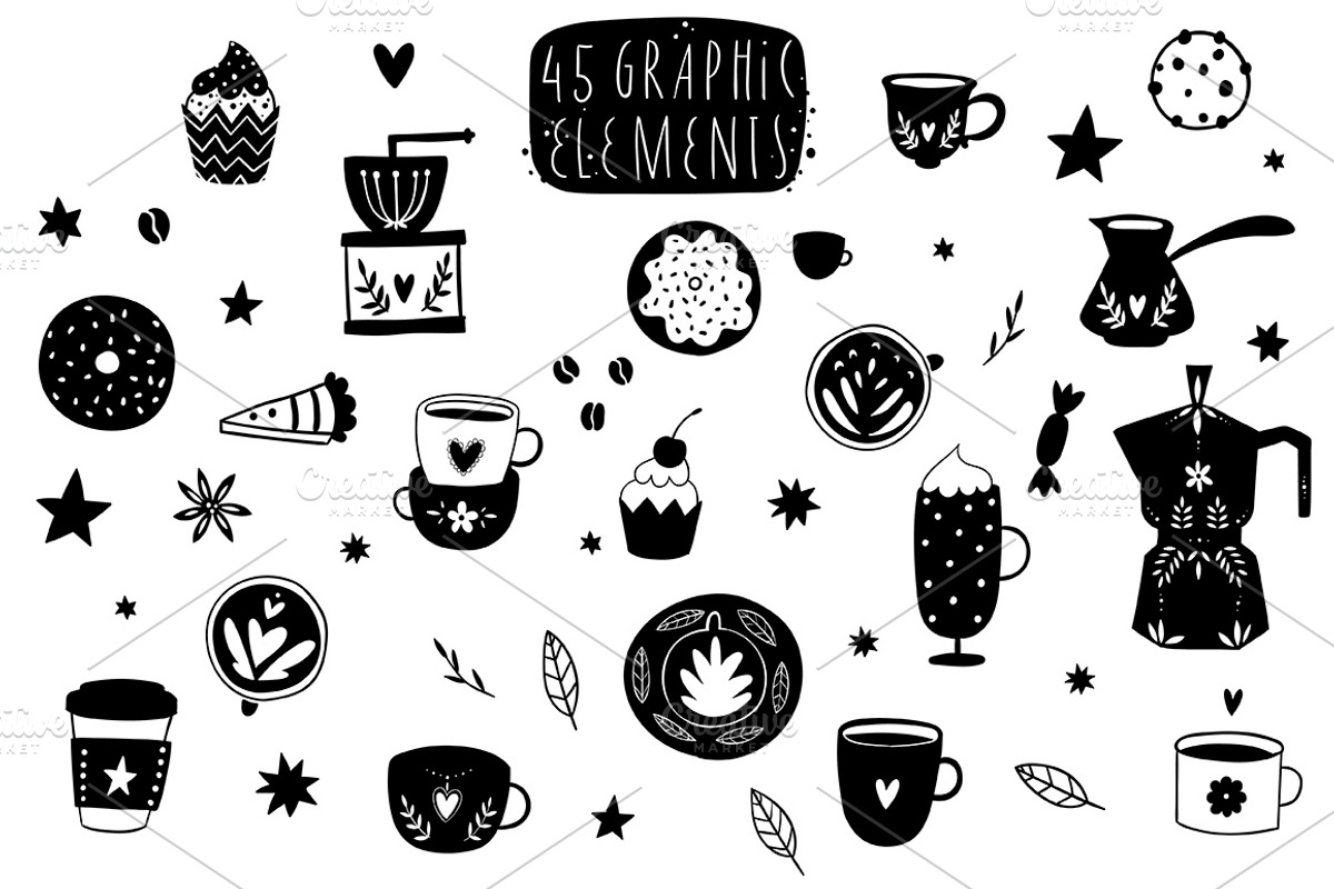 Coffee with Milk, a Decorative Illustration by Artnis (Photo 2 of 8)
