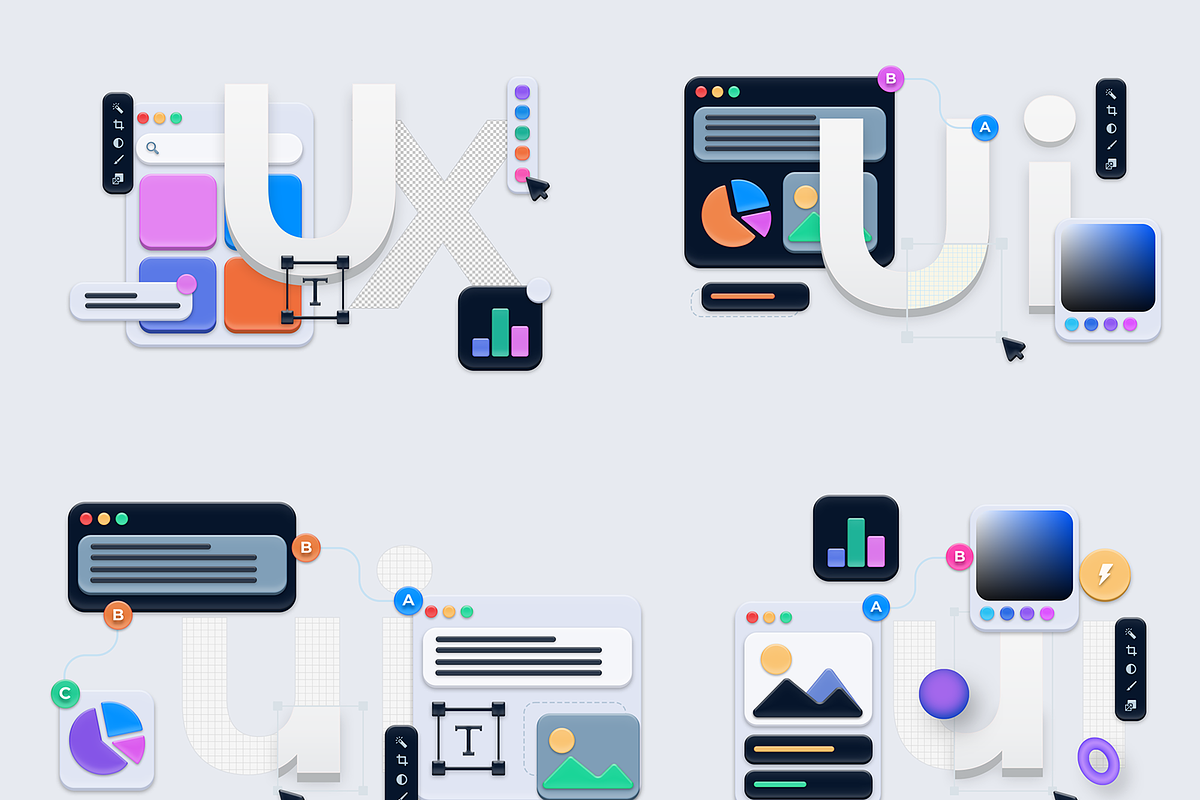 3D Illustrations Designer Essentials, an Object Illustration by KL-Webmedia (Photo 2 of 4)