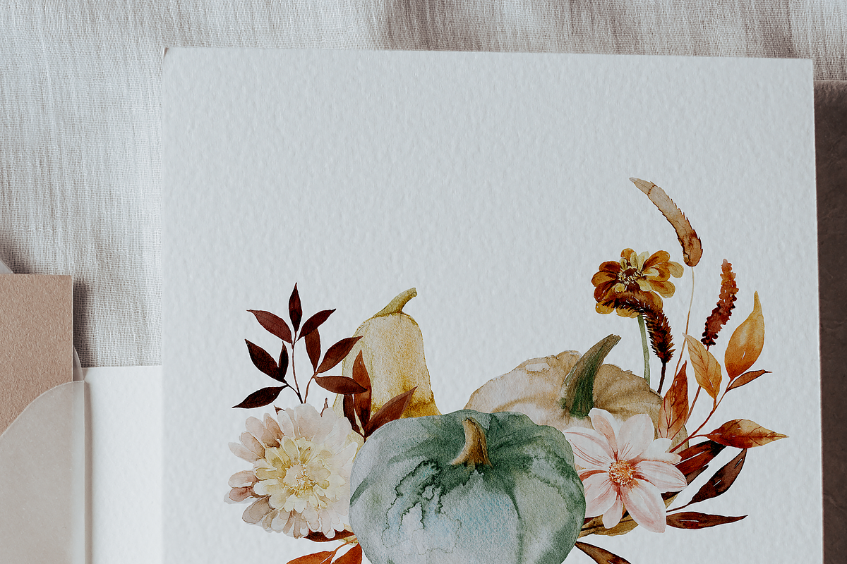 UPDATE! AUTUMN GARDEN collection, a Decorative Illustration by Youksy (Photo 16 of 20)