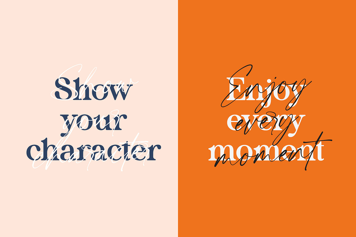 Resonant Chilliner | Font Duo, a Script Font by Lemonthe (Photo 3 of 8)