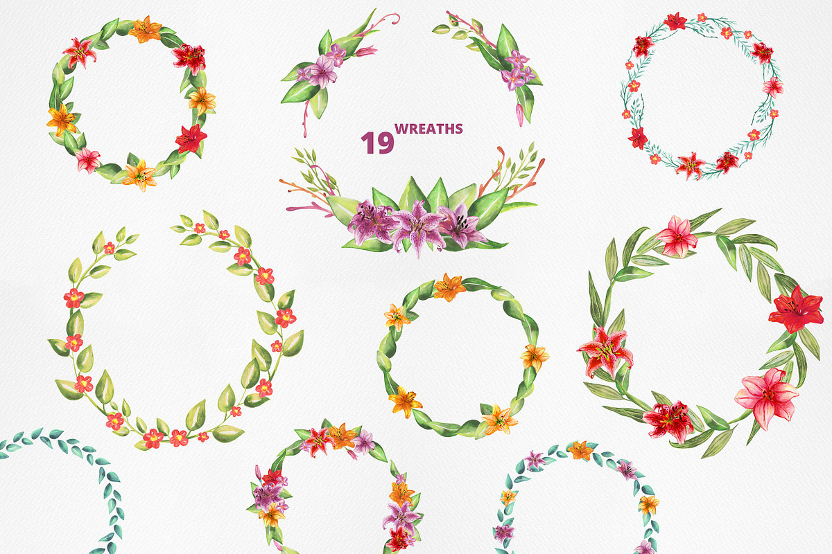 Lilly Alphabet Graphic Set, an Illustration by Rad Fonts (Photo 10 of 12)