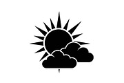 Sun Behind Clouds Silhouette Bundle, an Illustration by Gaye Art (Thumbnail 3 of 31)