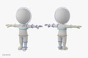 Cute Stickman in T-Pose CAT Rig, a Characters & Person 3D Model by VK Studio (Thumbnail 11 of 19)