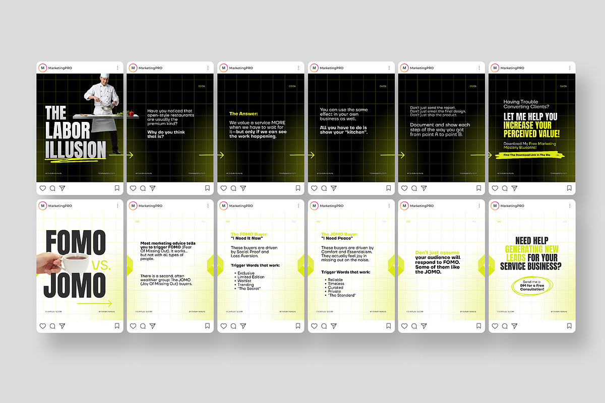 Instagram Sales Expert Posts (CANVA), a Social Media Template by AndrewPixel (Photo 12 of 12)