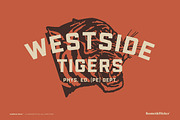 The Vintage Style Three Font Bundle, a Serif Font by Komet & Flicker (Thumbnail 4 of 15)