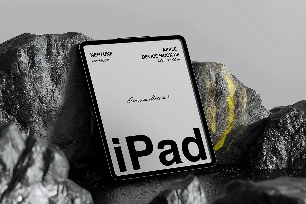 Neptune Apple Device Mockups, a Device Mockup by Mocktopia (Photo 8 of 10)