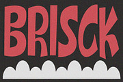 Brisck, a Sans Serif Font by Erifqizefont (Thumbnail 1 of 10)