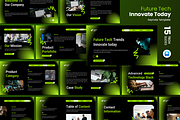 Black Modern Technology - Keynote, a Presentation Template by QR Design Studio (Thumbnail 1 of 3)
