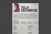 Creative Modern Resume Template, a Resume Template by Moscovita Studio (Thumbnail 3 of 8)