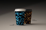 Blue Tortoiseshell Seamless Pattern, a Pattern Graphic by Leysa Flores (Thumbnail 5 of 10)