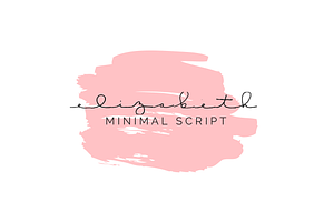 Elizabeth Minimal Font