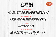 Childa, a Script Font by Nurul_kamal (Thumbnail 13 of 14)