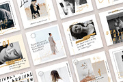 #InstaGold Animated Instagram Posts, a Social Media Template by SilverStag Type Foundry (Thumbnail 3 of 15)