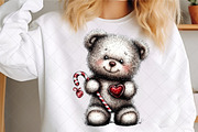 Valentines Teddy Bear Clipart, an Illustration by SinaCreation (Thumbnail 6 of 7)