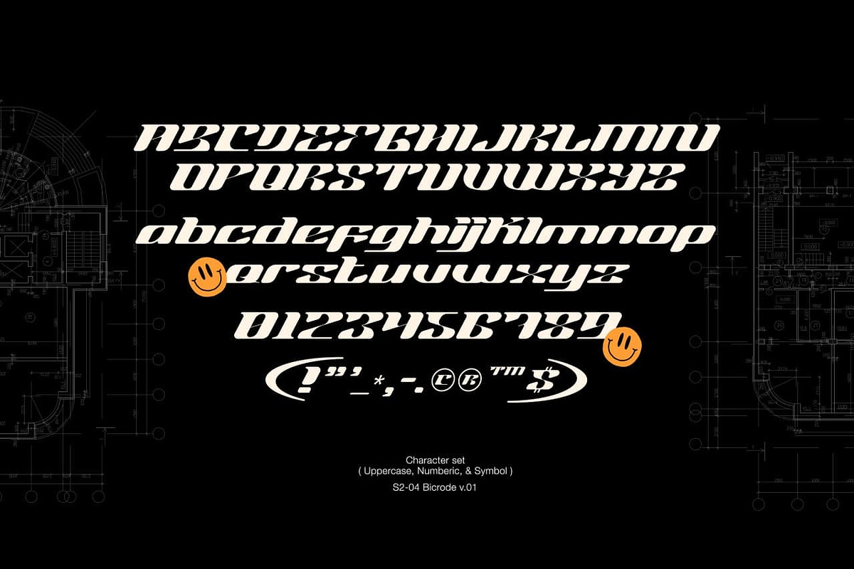 Bicrode - Display Font, a Font by Uncarving (Photo 2 of 11)