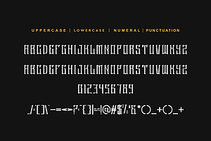 Jonsoal - Tall & Blackletter Font