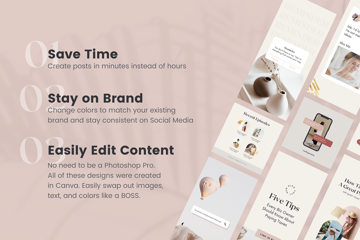 Instagram Business Templates, a Social Media Template by Roger Coles (Photo 9 of 11)