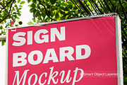 Signboard Store Mockup, an Advertising Mockup by Simetrica Labs (Thumbnail 3 of 3)