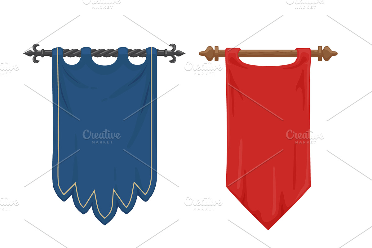 Medieval banners, an Object Graphic by Woters little shop (Photo 3 of 3)