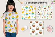 Easter Collection: Clipart, Patterns, a Decorative Illustration by Gulnara Sabirova (Thumbnail 4 of 10)