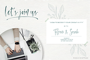 Watercoral // Natural Script Font, a Script Font by Sronstudio (Thumbnail 5 of 9)