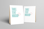 Table Tent Mockups, a Product Mockup by artimasa (Thumbnail 5 of 5)