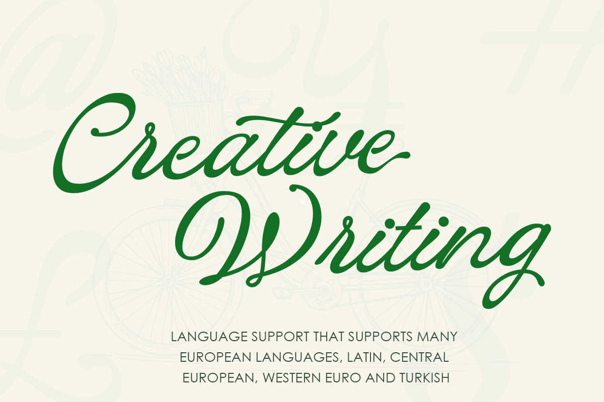 Manston, a Script Font by StudioRhd (Photo 8 of 8)