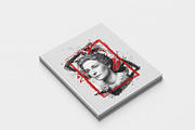 Watercolor Canvas Frame Art Effect, an Action Add-On by MRI STUDIO (Thumbnail 6 of 34)