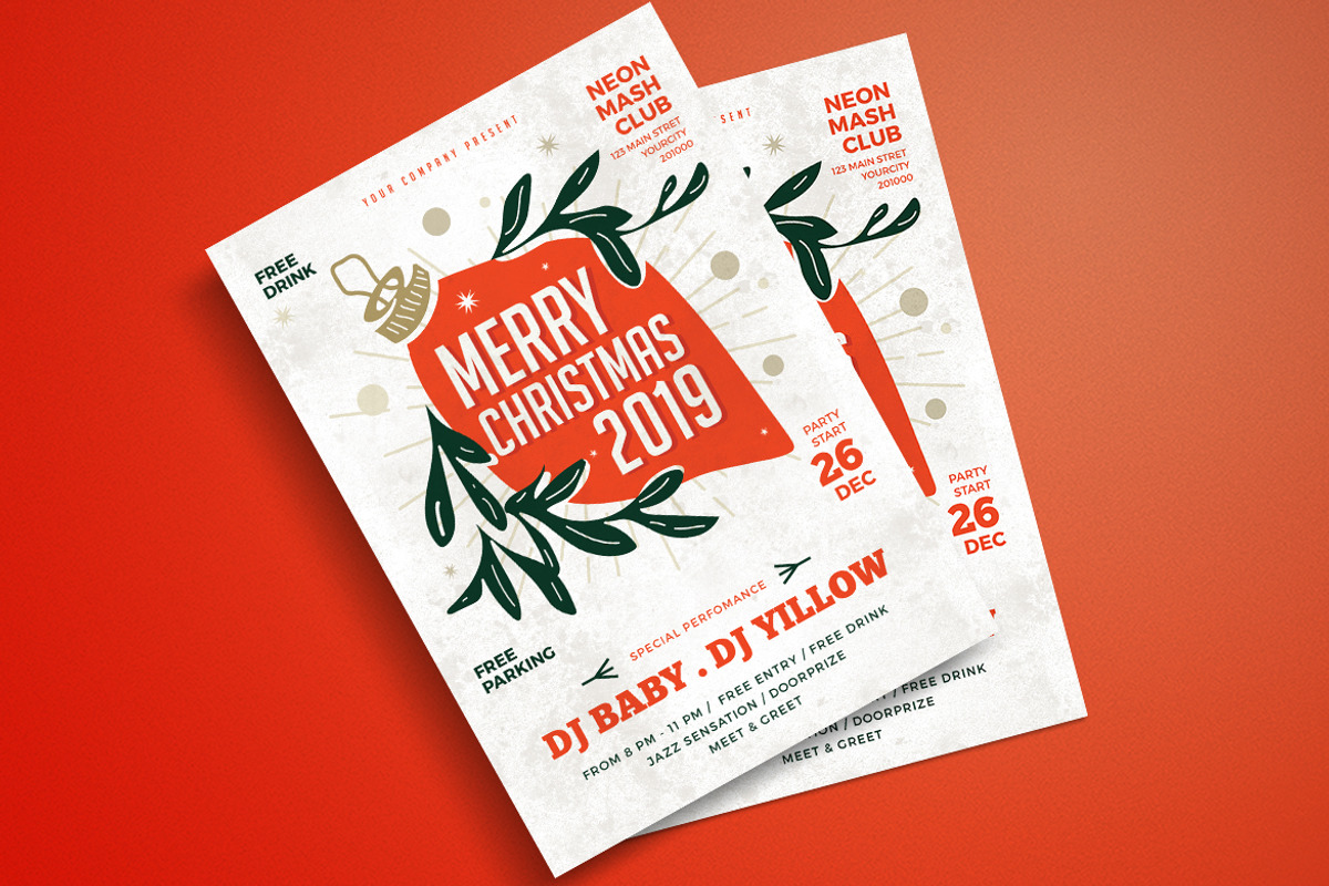 Christmas Flyer, a Flyer Template by Tokosatsu (Photo 4 of 4)