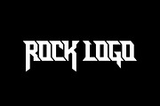 Rock Logo, a Sans Serif Font by Gaslight (Thumbnail 1 of 5)