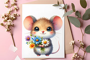 Cute Woodland Animals PNG Clipart, a Seasonal Illustration by RobertsArt (Thumbnail 5 of 5)