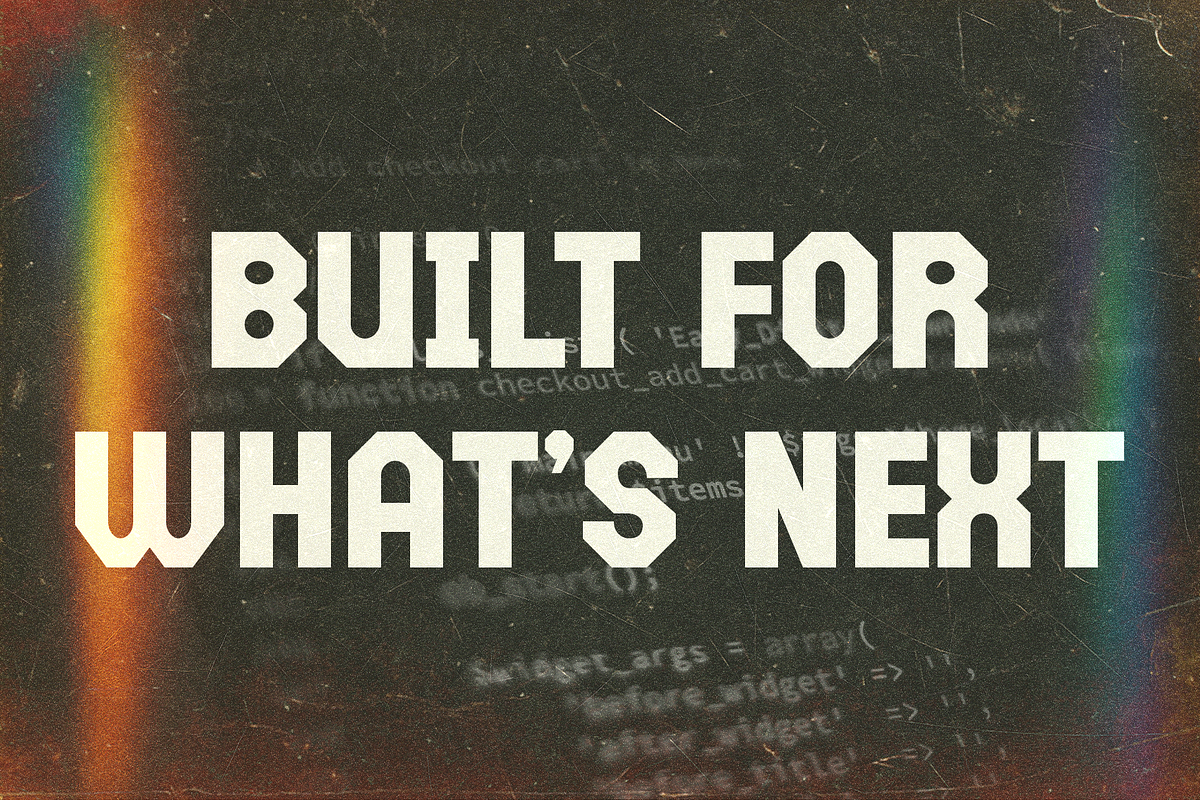 Boundt – Futuristic Geometric Font, a Sans Serif Font by Drizy (Photo 2 of 8)