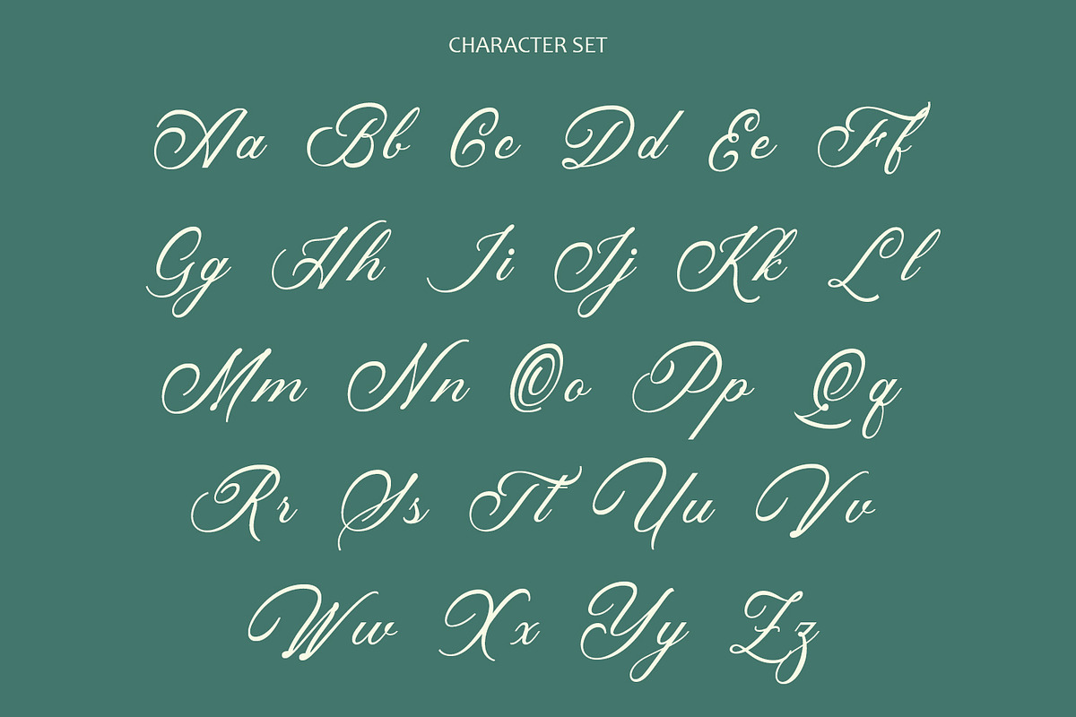 Histogram Script Font, a Script Font by Arendxstudio (Photo 3 of 8)