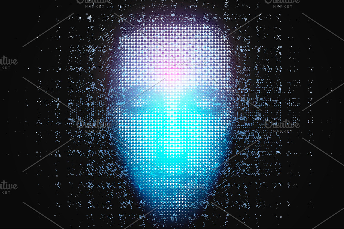 Roboface, a Technology Illustration by VectorShop (Photo 3 of 9)