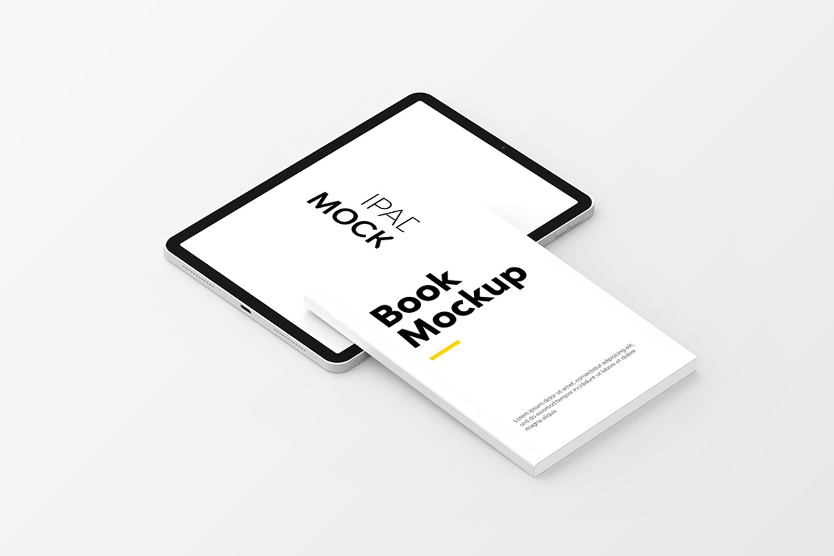 Book & iPad Mockup, an iPhone Mockup by UnicDesign (Photo 13 of 18)