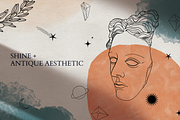 Bundle. SHINE II + ANTIQUE AESTHETIC, a Background Graphic by mamormo (Thumbnail 1 of 8)