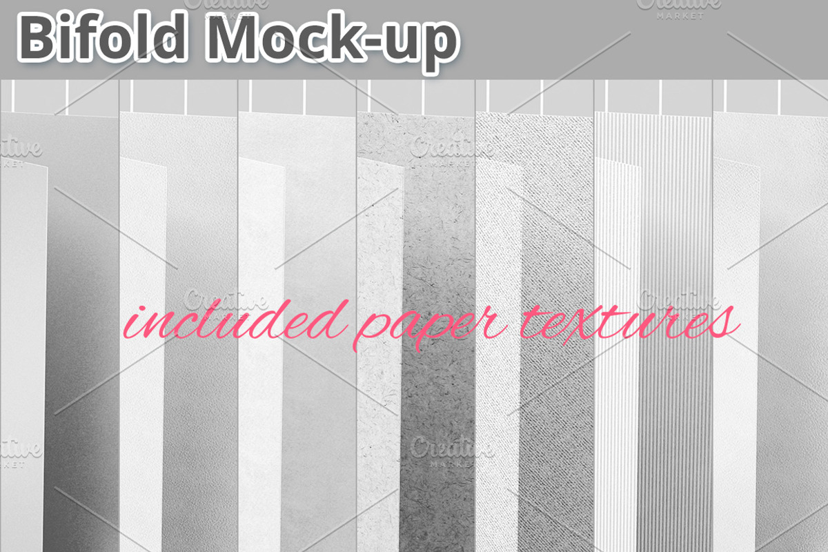 Bifold Brochure Mockup, a Print Template by MockUps Gallery (Photo 4 of 5)