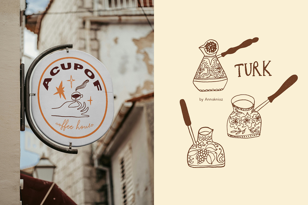 About Coffee and Tea, a Food Illustration by Annakniaz (Photo 12 of 15)